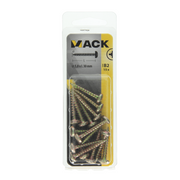 Mack 1017279 - spaanplaatschroef cylkop geelverz.15 st 5,0 x 30 mm | 10 stuks - afbeelding 6