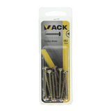 Mack 1017280 - spaanplaatschroef cylkop geelverz.12 st 5,0 x 40 mm | 10 stuks - afbeelding 4