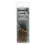 Mack 1017297 - spaanplschr.vzkop-zelfb. geelverz. 18 st 4,0 x 40 mm | 10 stuks - afbeelding 4