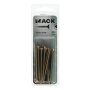 Mack 1017300 - spaanplschr.vzkop-zelfb. geelverz. 12 st 4,0 x 60 mm | 10 stuks - afbeelding 4
