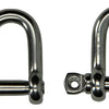 Mack 1008456 - 2 kelven recht 6mm inox | 10 stuks