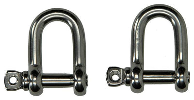 Mack 1008456 - 2 kelven recht 6mm inox | 10 stuks