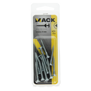 Mack 1017331 - schroef met kopboring staal verz. 12 st 4,5 x 35 mm | 10 stuks - afbeelding 5