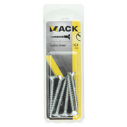 Mack 1017366 - houtschroef verzonken kop verz6 st 6,0 x 50 mm | 10 stuks - afbeelding 5