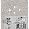 Mack 1008457 - 1 loze schakel + moer 6mm inox | 10 stuks
