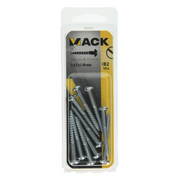 Mack 1017377 - houtschroef bolkop staal verzinkt 10 st 4,5 x 40 mm | 10 stuks - afbeelding 3