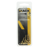 Mack 1019661 - houtschroef bolkop messing 10 st 3,5 x 16 mm | 10 stuks