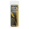 Mack 1019666 - houtschroef bolkop messing 5 st 4,5 x 40 mm | 10 stuks