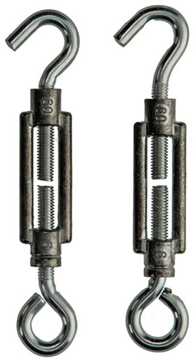 Mack 1008458 - 2 spanners oog + haak m6 x 60mm verzinkt | 10 stuks