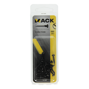 Mack 1017383 - houtschroef bolkop zwart verzinkt 20 st 3,0 x 16 mm | 10 stuks - afbeelding 6