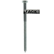 Mack 1017432 - houtdraadbout staal verzinkt 1 st 12 x 180 mm | 10 stuks - afbeelding 3