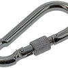 Mack 1008460 - 1 karabijnhaak + borgsl.8 x 80mm verzinkt | 10 stuks