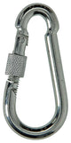 Mack 1008460 - 1 karabijnhaak + borgsl.8 x 80mm verzinkt | 10 stuks
