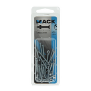 Mack 1017490 - metaalschroef verz. kop + moer verz. 22st m3 x 25 mm | 10 stuks - afbeelding 6