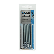Mack 1017506 - metaalschroef verz. kop + moer verz. 6 st m5 x 70 mm | 10 stuks - afbeelding 6