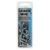 Mack 1017531 - metaalschroef cyl. kop + moer verz. 10 st m6 x 20 mm | 10 stuks