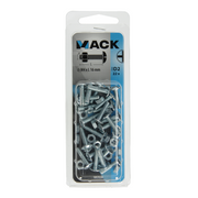 Mack 1017539 - kachelbout + moer staal verzinkt 22 st m4 x 16 mm | 10 stuks - afbeelding 6