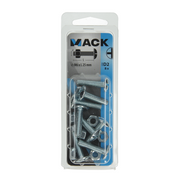 Mack 1017552 - kachelbout + moer staal verzinkt 8 st m6 x 25 mm | 5 stuks - afbeelding 4