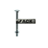 Mack 1017584 - houtbout + moer staal verzinkt1 st m8 x 80 mm | 10 stuks