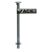 Mack 1017592 - houtbout + moer staal verzinkt1 st m10 x 140 mm | 10 stuks - afbeelding 3