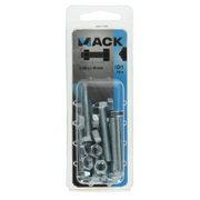 Mack 1017608 - tapbout + moer staal verzinkt 10 st m6 x 40 mm | 5 stuks - afbeelding 6