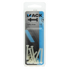 Mack 1017641 - metaalschroef cyl. kop + moer nylon 6 st m4 x 30 mm | 10 stuks