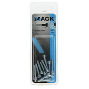 Mack 1017645 - binnenzeskant bout cyl.kop verz. 11 st m4 x 20 mm | 10 stuks - afbeelding 4
