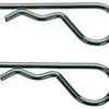 Mack 1008465 - 2 enkele borgveren 4mm verzinkt | 10 stuks