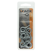 Mack 1017771 - schroefoog staal verzinkt 12st 3,5 x 16 mm | 10 stuks - afbeelding 6