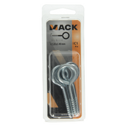 Mack 1017777 - schroefoog staal verzinkt 4 st 5,0 x 40 mm | 10 stuks - afbeelding 6