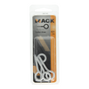 Mack 1017786 - schroefoog staal wit 4 st 4,0 x 30 mm | 10 stuks
