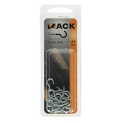 Mack 1017795 - schroefhaak staal verzinkt 18st 2,5 x 12 mm | 10 stuks - afbeelding 4