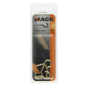 Mack 1019697 - schroefhaak messing 4 st 3,0 x 16mm | 10 stuks