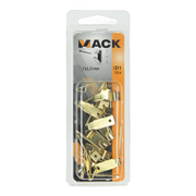 Mack 1017853 - kaderhaak staal vermessingd 12 st 7 x 23 mm | 10 stuks - afbeelding 5