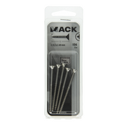 Mack 1019753 - spaanplaatschroef vz kop rvs 5 st 4,5 x 60 mm | 10 stuks - afbeelding 4