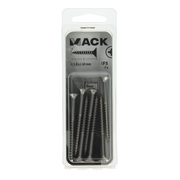 Mack 1019756 - spaanplaatschroef vz kop rvs 7 st 5,0 x 60 mm | 10 stuks - afbeelding 4