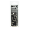 Mack 1019760 - spaanplaatschroef vz kop rvs 6 st 6,0 x 60 mm | 10 stuks