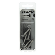 Mack 1019763 - houtdraadbout roestvrijstaal 5 st 6 x 30 mm | 10 stuks - afbeelding 4