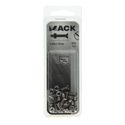 Mack 1019804 - metaalschroef verz. kop + moer rvs 15 st m4x10 | 10 stuks - afbeelding 4