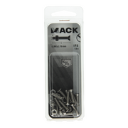 Mack 1019805 - metaalschroef verz. kop + moer rvs 13 st m4x16 | 10 stuks - afbeelding 4