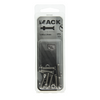 Mack 1019806 - metaalschroef verz. kop + moer rvs 12 st m4x20 | 10 stuks
