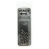 Mack 1019819 - metaalschroef cyl. kop + moer rvs 12 st m4x16 | 10 stuks