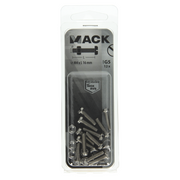 Mack 1019819 - metaalschroef cyl. kop + moer rvs 12 st m4x16 | 10 stuks - afbeelding 5