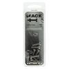 Mack 1019824 - metaalschroef cyl. kop + moer rvs 8 st m5x16 | 10 stuks
