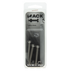 Mack 1019831 - metaalschroef cyl. kop + moer rvs 3 st m6x40 | 10 stuks