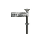 Mack 1019833 - houtbout + moer roestvrijstaal 1 st m8 x 80 mm | 10 stuks