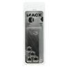 Mack 1019859 - zeskant borgmoer inox a2 4 st m 8 | 10 stuks