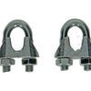 Mack 1008477 - 2 staaldraadklemmen 8mm verzinkt | 10 stuks