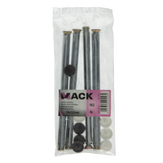 Mack 1017921 - metalen kozijnplug staal verzinkt 4 st 10 x150 mm | 5 stuks - afbeelding 2