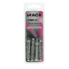Mack 1019946 - keilbout 6-kant bout verzinkt 4 st m6x50 | 10 stuks